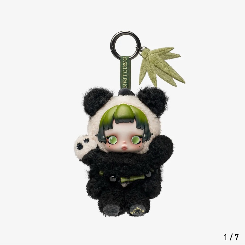 AUTHENTIC Pop Mart SkullPanda Lazy Panda Plush Toy Pendant